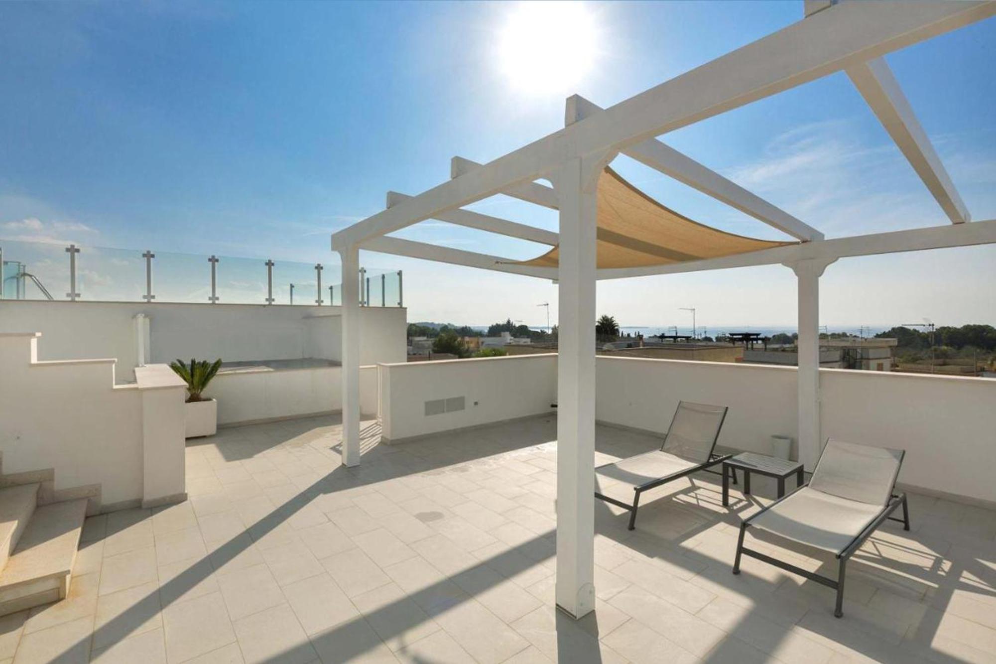 Tramonti Incredibili In Piscina - Apartment8 Con Ac Wifi In Residence Santa Maria al Bagno Buitenkant foto