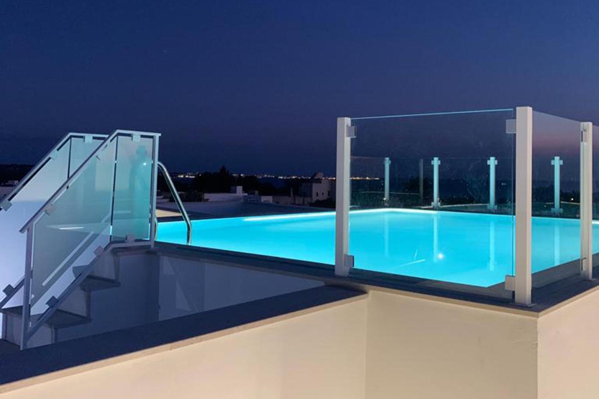 Tramonti Incredibili In Piscina - Apartment8 Con Ac Wifi In Residence Santa Maria al Bagno Buitenkant foto
